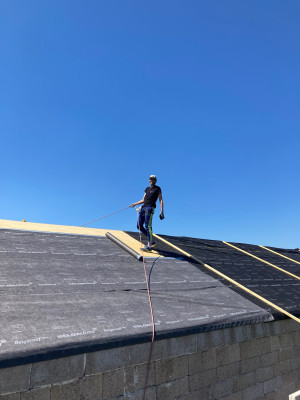 Pose du pare pluie souple