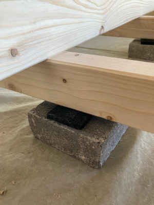 Cales en béton